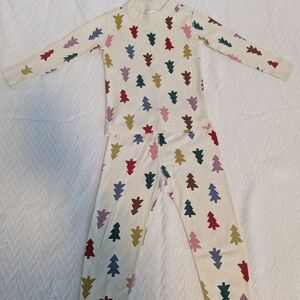 2 Sets Hannah Andersson - Christmas Themed Pajamas